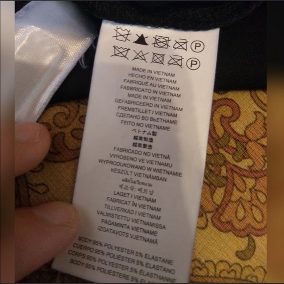 ‼️THRIFT STORE ALERT MAKE OFFER Michael Kors Dress Black Fringe Hem T-Shirt - Picture 14 of 15